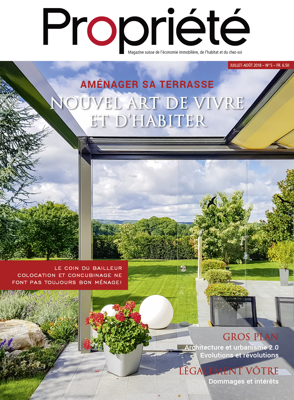 Fédération Romande Immobilière - Fédération Romande Immobilière - Aménager sa terrasse : nouvel art de vivre et d&rsquo;habiter