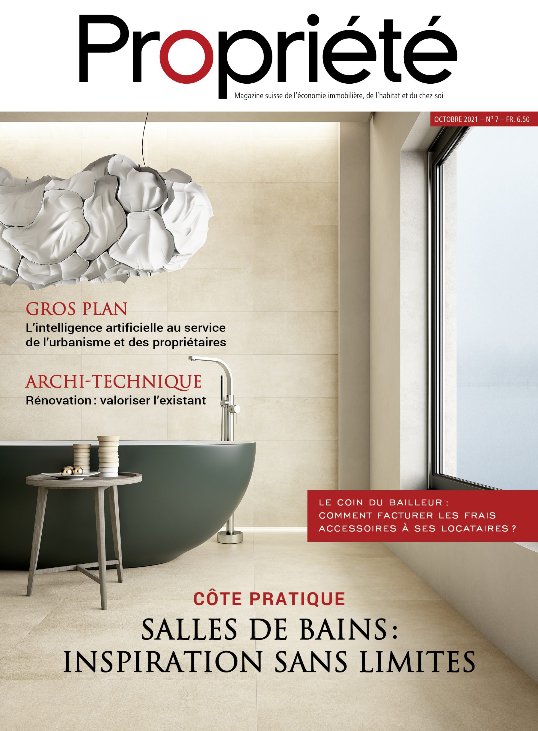 Fédération Romande Immobilière - Fédération Romande Immobilière - Salles de bains : inspiration sans limites